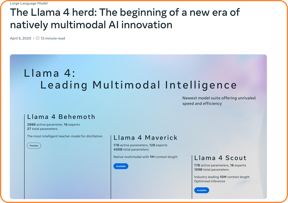 Llama 4 is here—but who is it actually for?